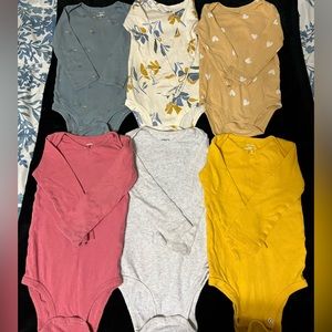 6 pieces for carter's girl